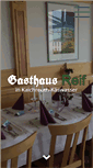 Mobile Screenshot of gasthaus-reif.de